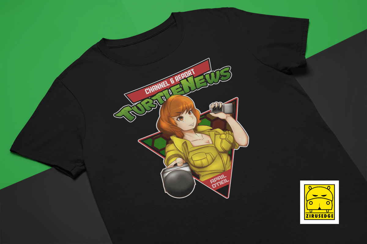 Ninja Turtles - April 'O Neal Reporting In | Unisex T-Shirt