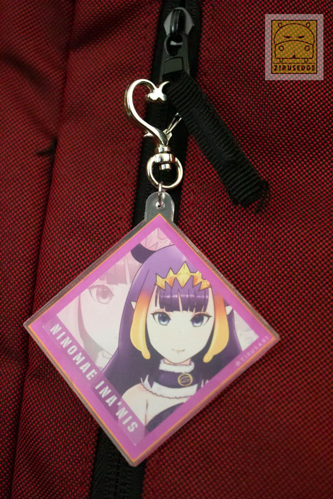 Hololive EN - Ninomae Ina'nis Acrylic Charm 3x3 inch
