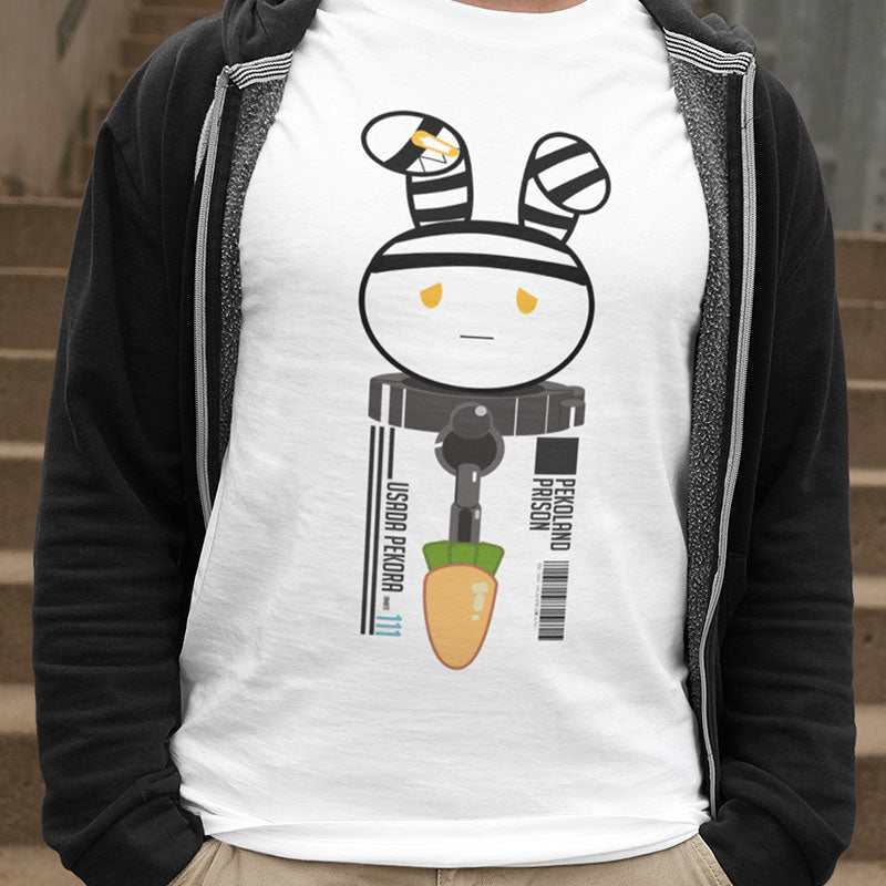 Hololive - Pekora Usada Prison Ver. - Inmate 111 T-Shirt