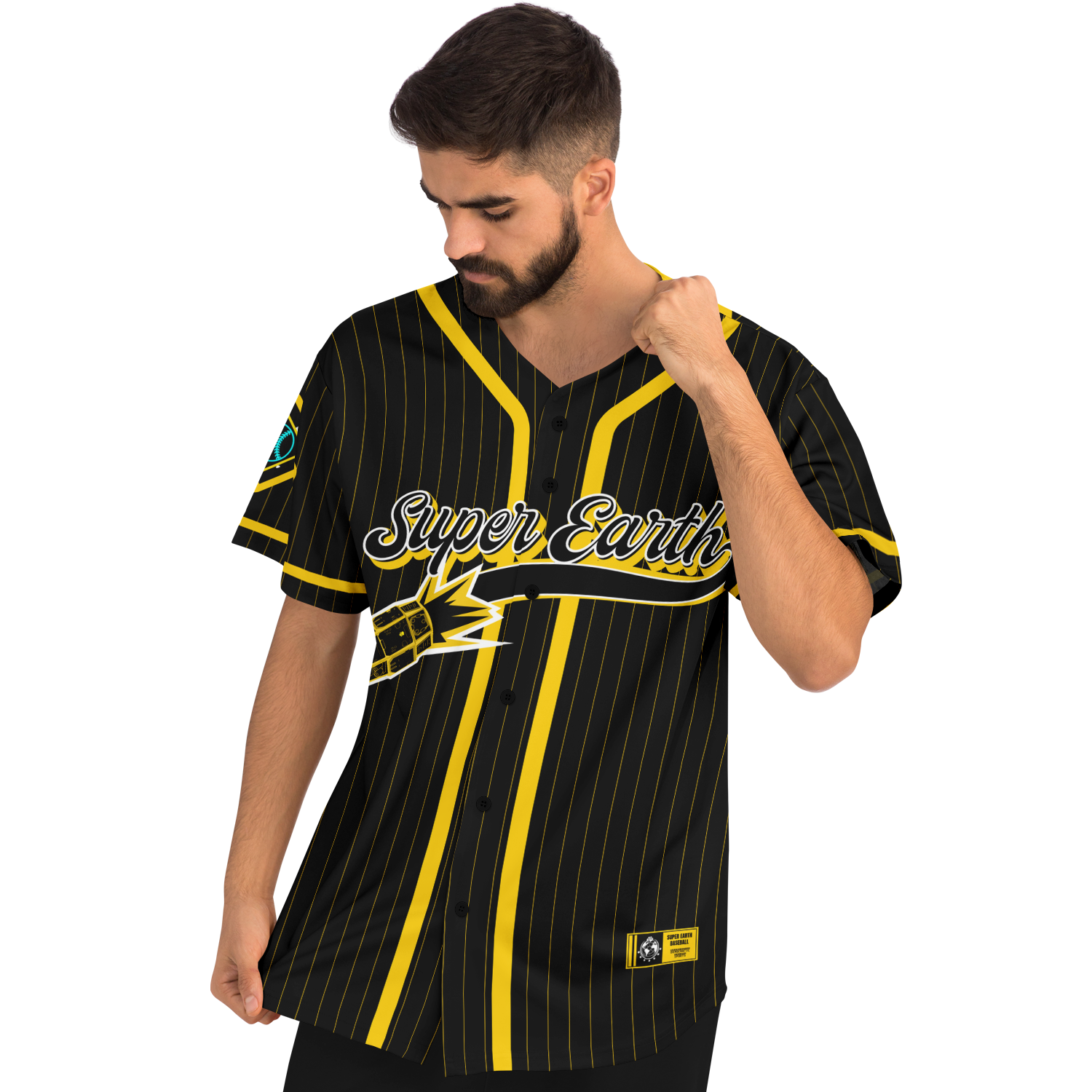 Hellsdivers 2 - Super Earth Baseball Jersey