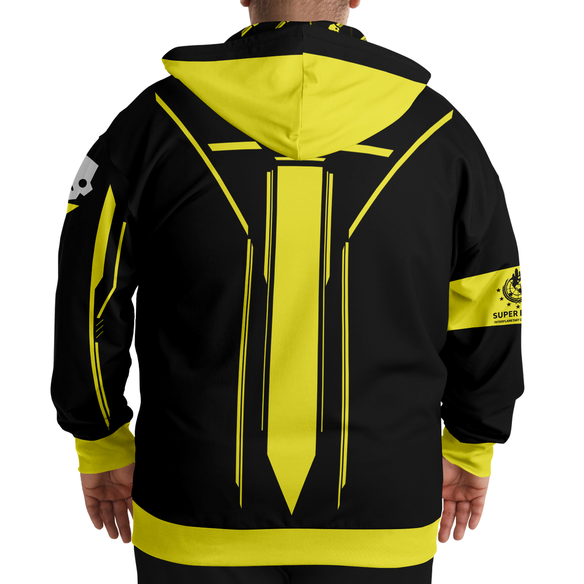 Helldivers 2 - For Liberty! Sporty Ver. Zip Up Hoodie Plus Size Options