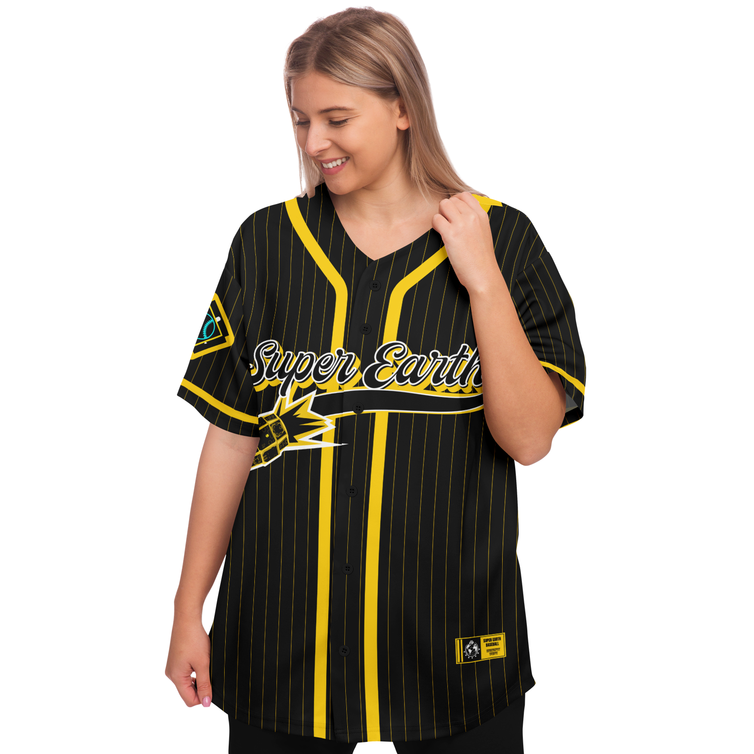 Hellsdivers 2 - Super Earth Baseball Jersey