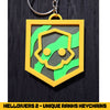 Helldivers 2 Unique Ranks Keychains - 3D Printed