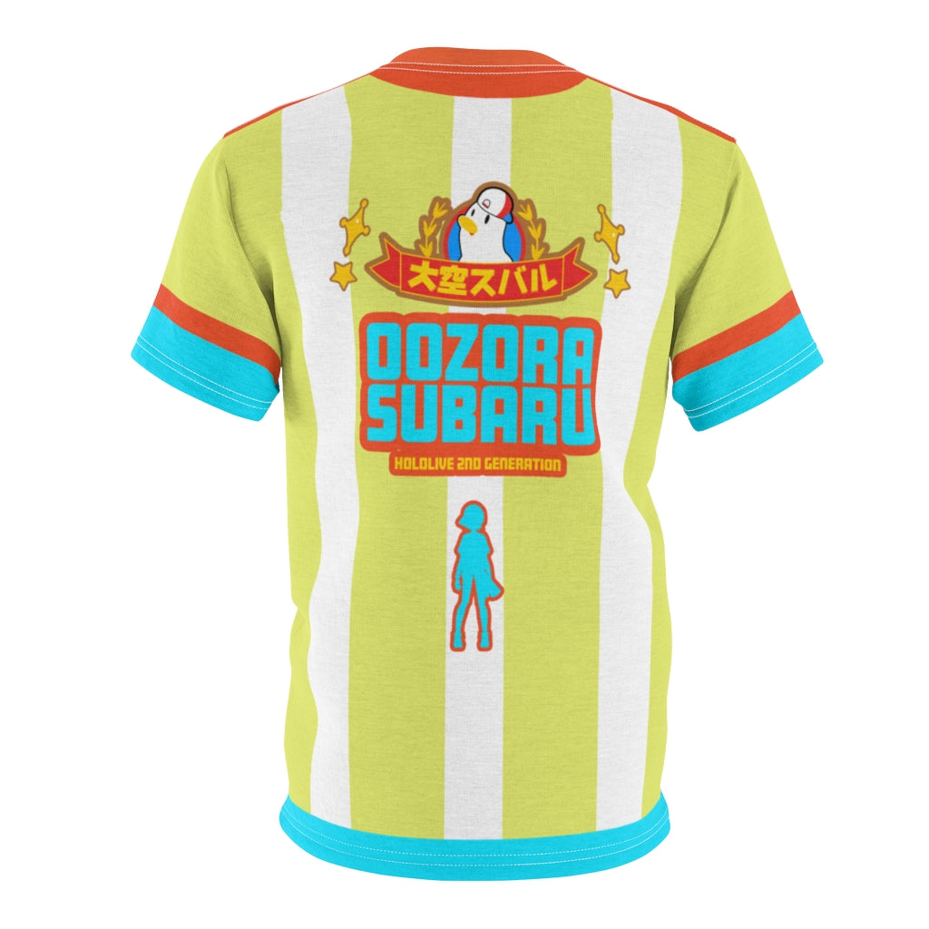 Hololive - Oozora Subaru| Sporty "Shuba" emblem - High Quality Polyester Shirt