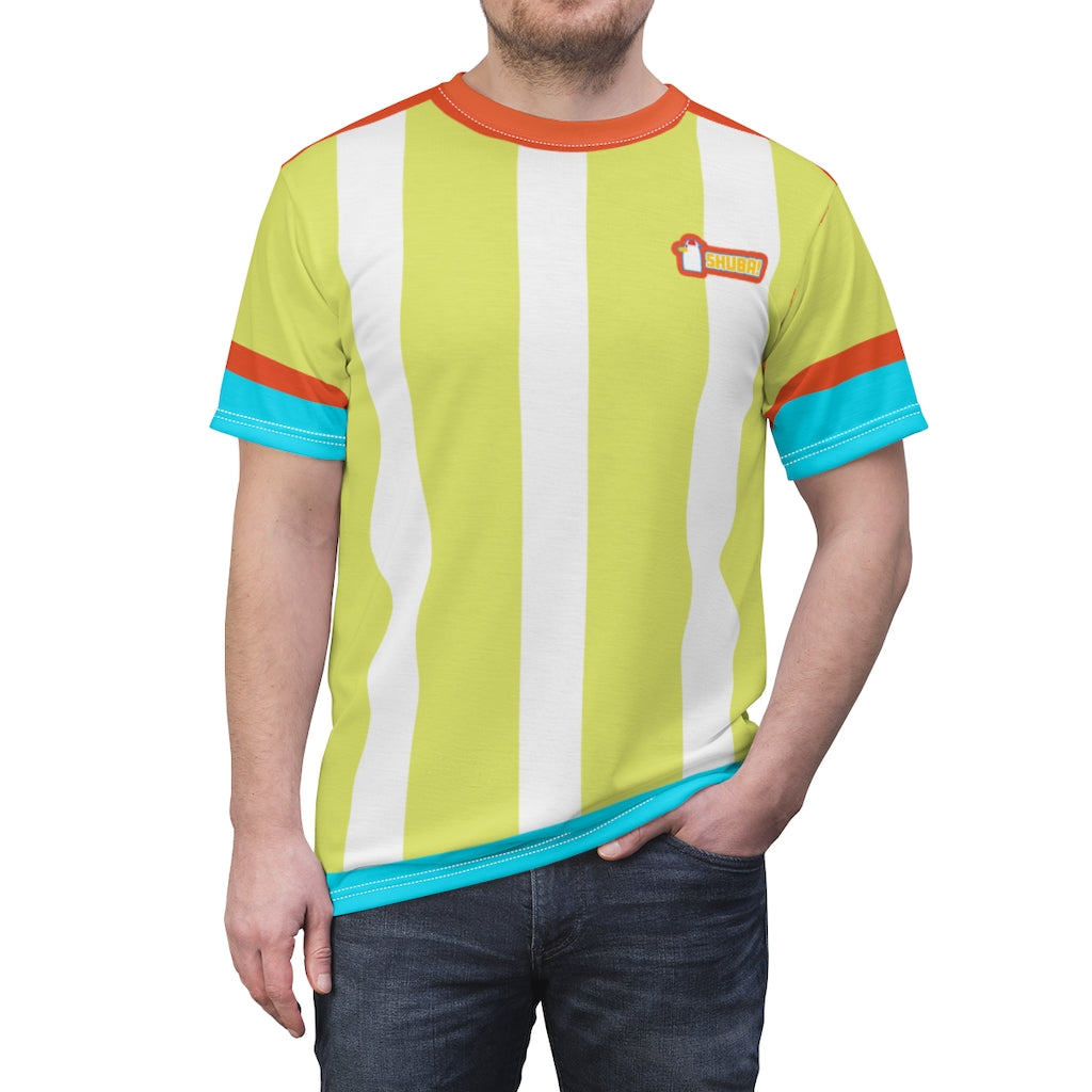 Hololive - Oozora Subaru| Sporty "Shuba" emblem - High Quality Polyester Shirt