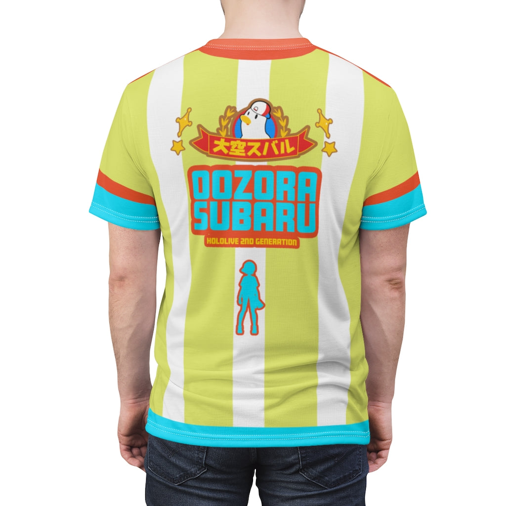 Hololive - Oozora Subaru| Sporty "Shuba" emblem - High Quality Polyester Shirt