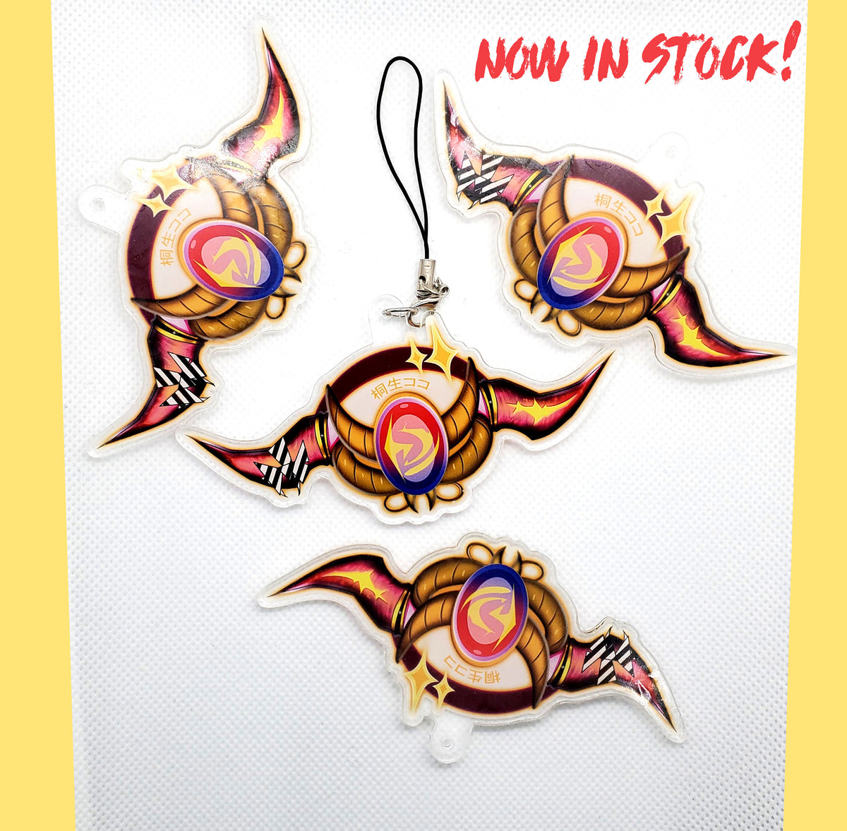 Hololive Kiryu Coco Fan Art Acrylic Charm