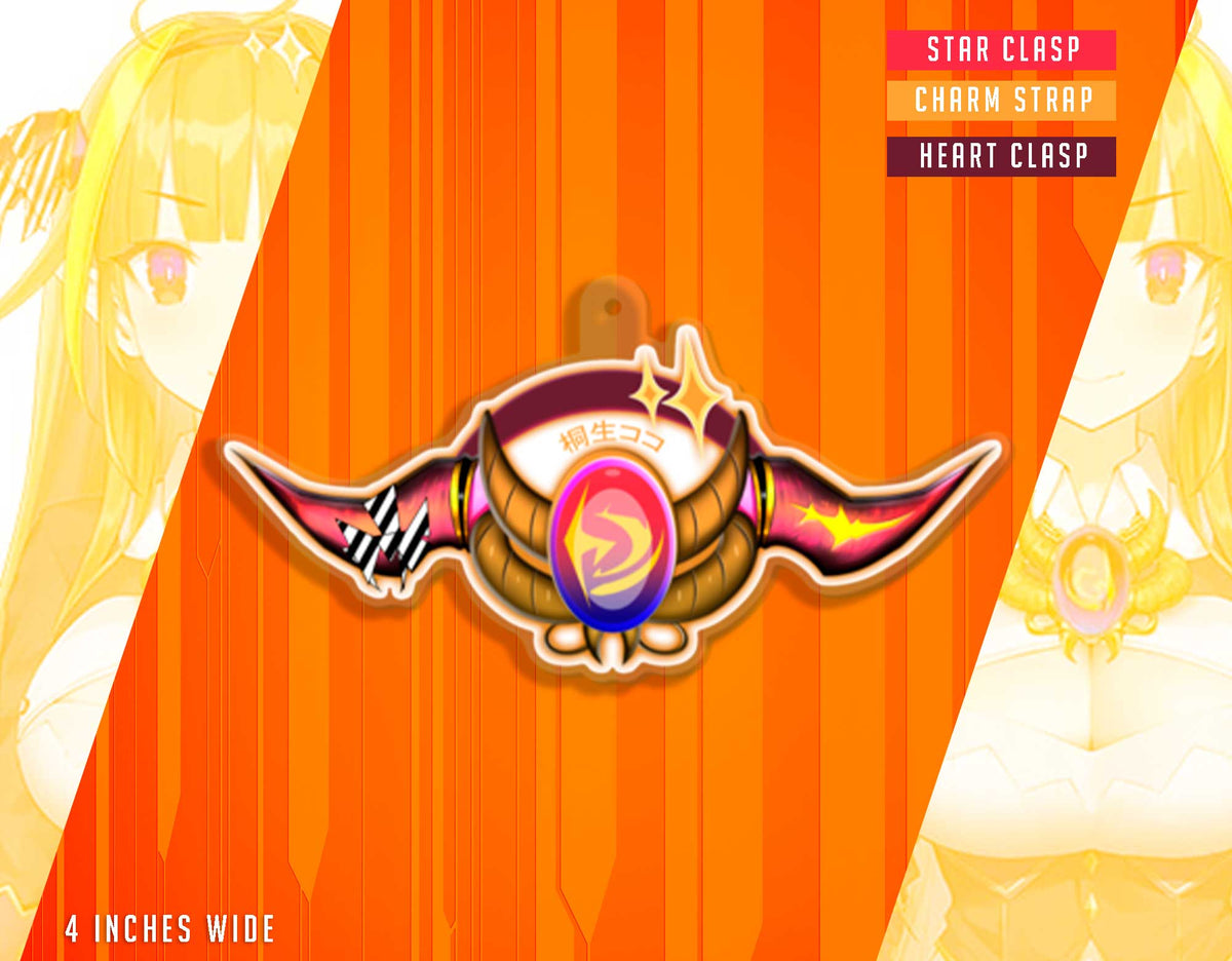 Hololive Kiryu Coco Fan Art Acrylic Charm