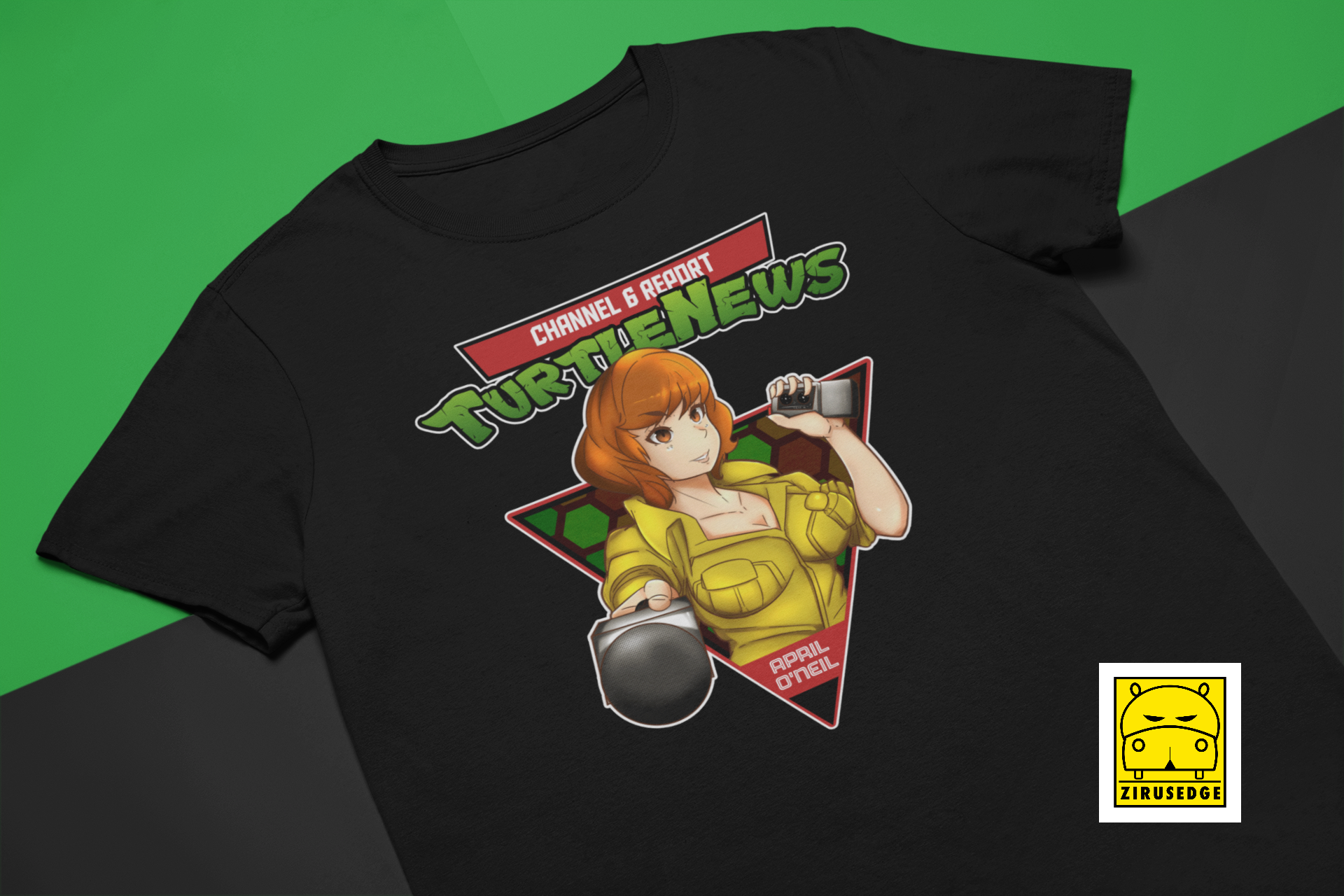 Ninja Turtles - April 'O Neal Reporting In | Unisex T-Shirt