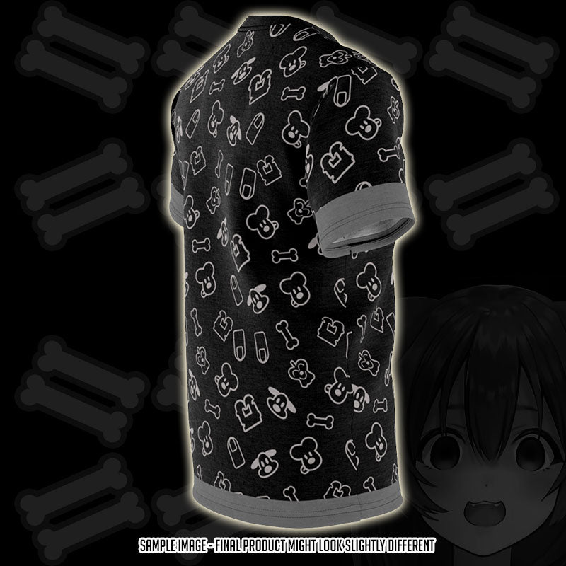 Hololive - Inugami Korone | New outfit pattern print shirt | OPTION B