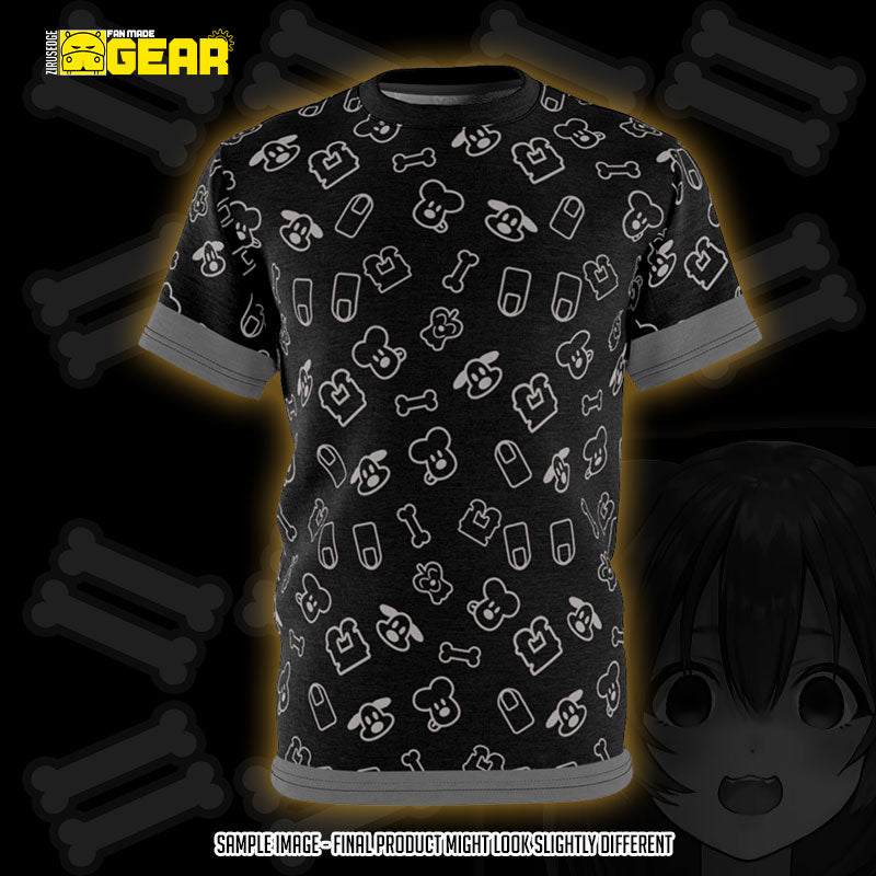 Hololive - Inugami Korone | New outfit pattern print shirt | OPTION B