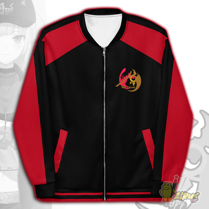 Hololive EN | Mori Calliope Reaper Bomber Style Jacket