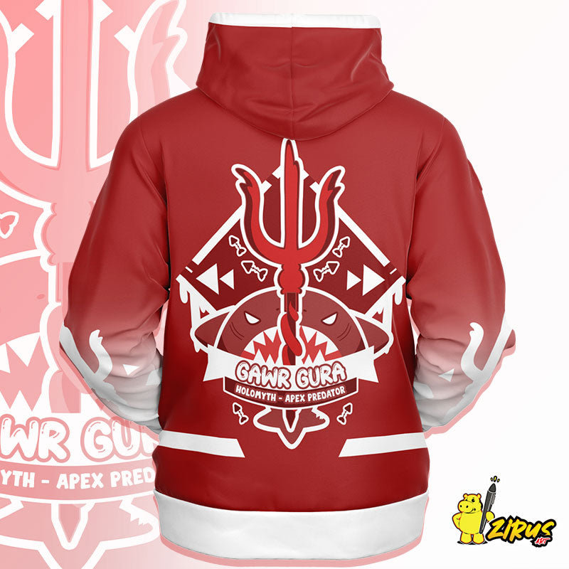Halloween 2022 | Gawr Gura "Blood Red" Variant Hoodie