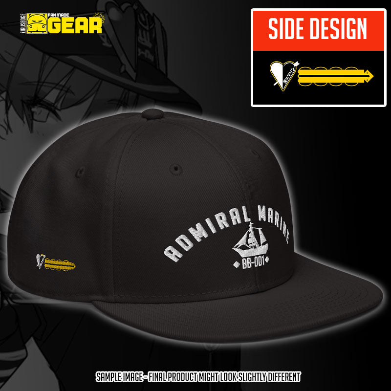 Hololive - Houshou Marine |  "Admiral Marine" Snapback Hat
